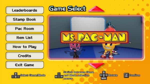 PAC-MAN MUSEUM: Ms. PAC-MAN Screenshot #1