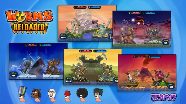 Worms Reloaded: The Pre-order Forts and Hats DLC Pack Screenshot #1