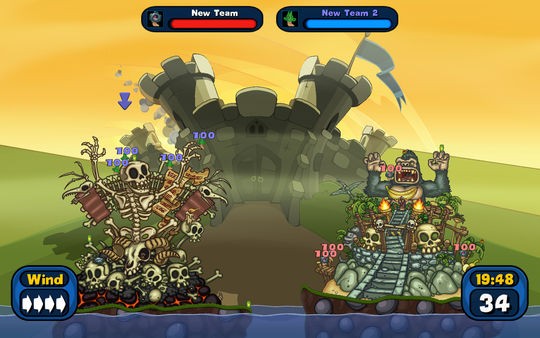 Worms Reloaded: The Pre-order Forts and Hats DLC Pack Screenshot #2