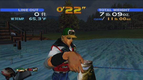 SEGA Bass Fishing Screenshot #1