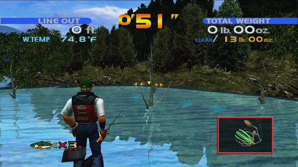 SEGA Bass Fishing Screenshot #2