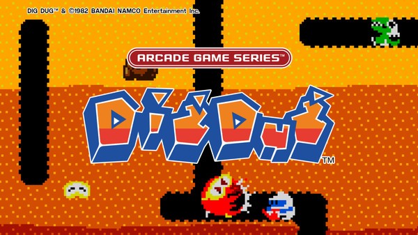 ARCADE GAME SERIES: DIG DUG Screenshot #1