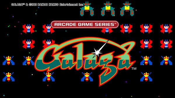 ARCADE GAME SERIES: GALAGA Screenshot #1