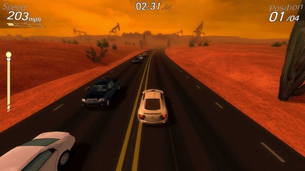 Crazy Cars - Hit the Road Screenshot #1