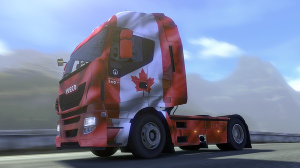 Euro Truck Simulator 2 - Canadian Paint Jobs Pack Screenshot #1