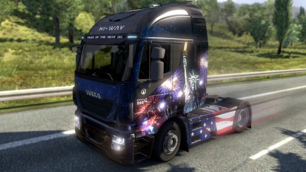 Euro Truck Simulator 2 - USA Paint Jobs Pack Screenshot #1
