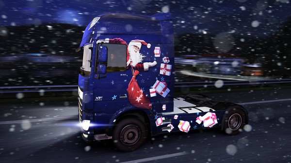 Euro Truck Simulator 2 - Christmas Paint Jobs Pack Screenshot #1