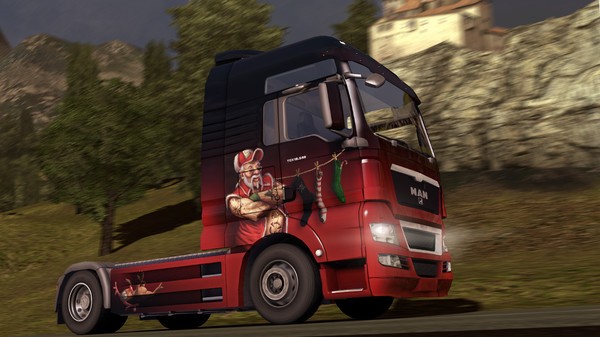 Euro Truck Simulator 2 - Christmas Paint Jobs Pack Screenshot #2