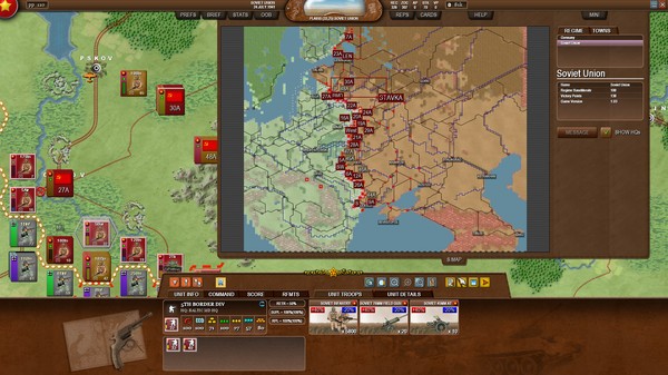 Decisive Campaigns: Barbarossa Screenshot #2