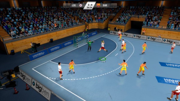 IHF Handball Challenge 14 Screenshot #2
