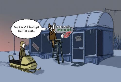 Puzzle Agent Screenshot #3