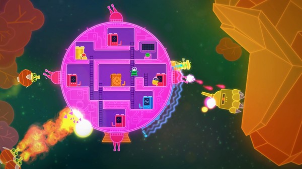 Lovers in a Dangerous Spacetime Screenshot #1