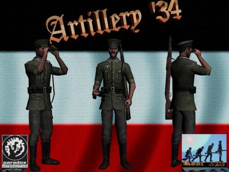 Hearts of Iron III: Mega German Spritepack Screenshot #3