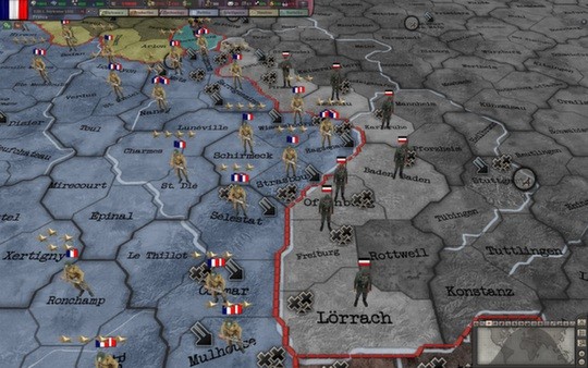 Hearts of Iron III: Sounds of Conflict Screenshot #1