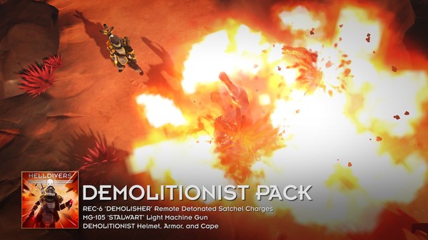 HELLDIVERS - Demolitionist Pack Screenshot #2