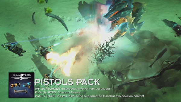 HELLDIVERS - Pistols Perk Pack Screenshot #2