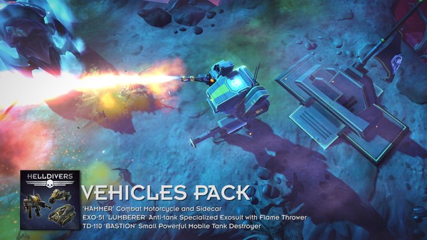 HELLDIVERS - Vehicles Pack Screenshot #3
