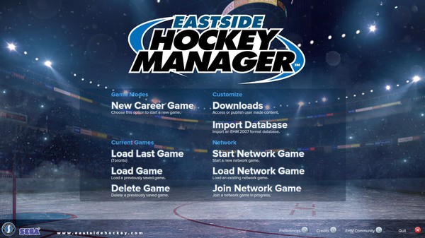Eastside Hockey Manager Screenshot #1