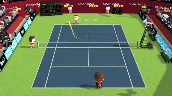 Smoots World Cup Tennis Screenshot #1