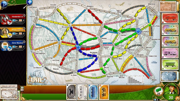 Ticket to Ride Screenshot #1
