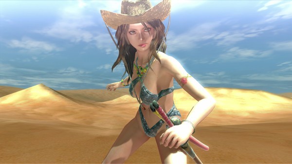 Onechanbara Z2: Chaos - Jet Spanglette (Black) & Jet Spanglette (Red) Screenshot #3
