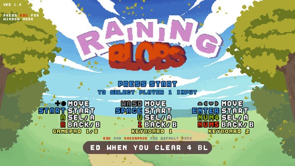Raining Blobs Screenshot #1