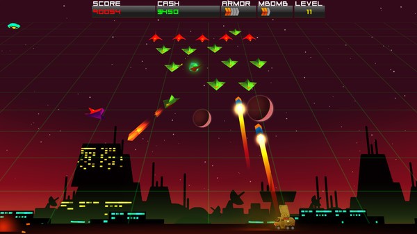Cosmic Rocket Defender Screenshot #2