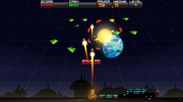 Cosmic Rocket Defender Screenshot #3