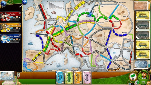 Ticket to Ride - Europe Screenshot #1