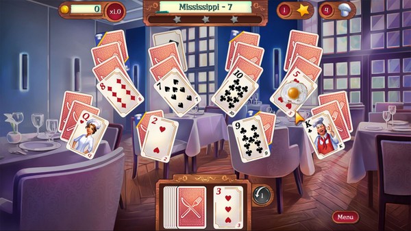 Chef Solitaire: USA Screenshot #1