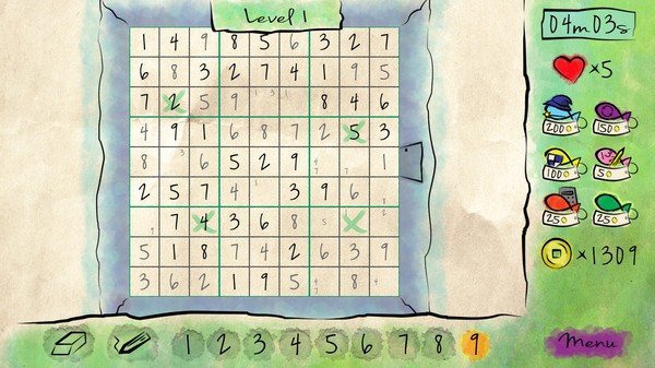Sudoku Quest Screenshot #1