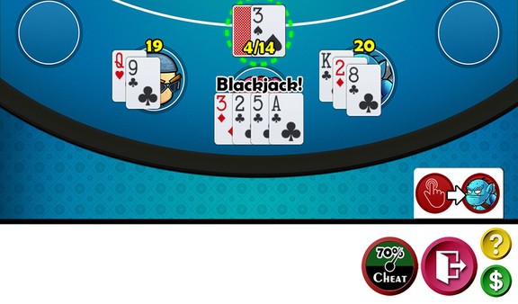 Cheaters Blackjack 21 Screenshot #3