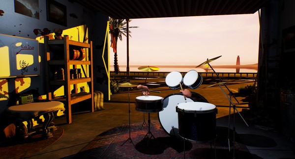Garage Drummer VR Screenshot #1