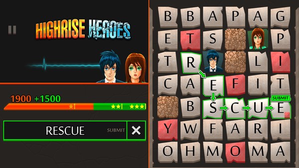 Highrise Heroes: Word Challenge Screenshot #2