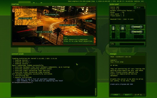 Hacker Evolution Source Code Screenshot #3