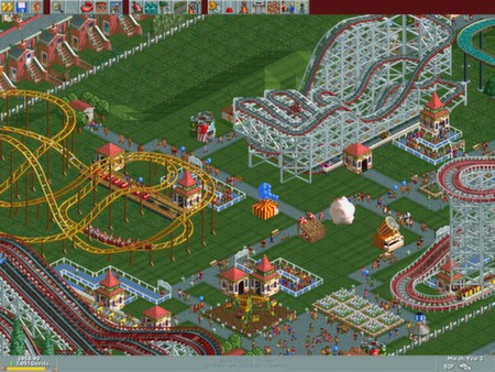 RollerCoaster Tycoon: Deluxe Screenshot #1