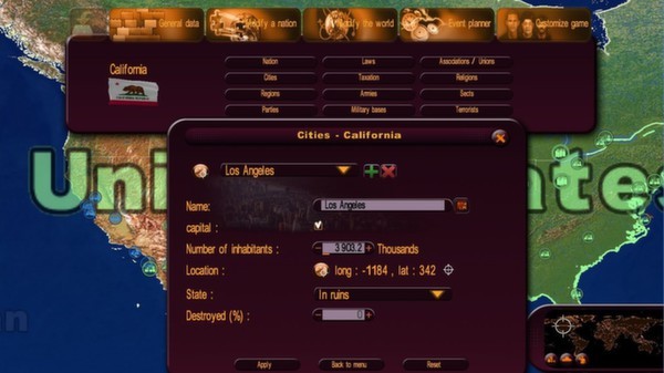 Masters of the World - Geopolitical Simulator 3: Modding Tool Screenshot #2