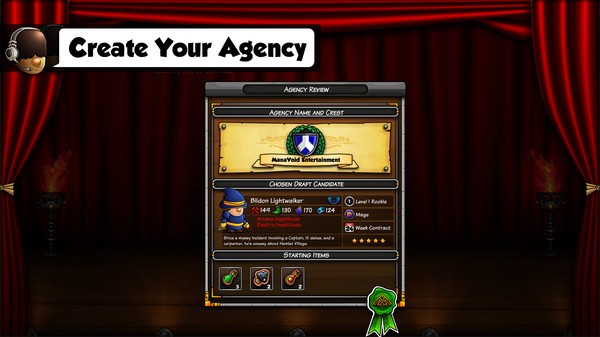 Epic Manager - Create Your Own Adventuring Agency! Screenshot #1