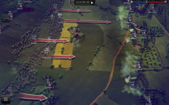 Ultimate General: Gettysburg Screenshot #1