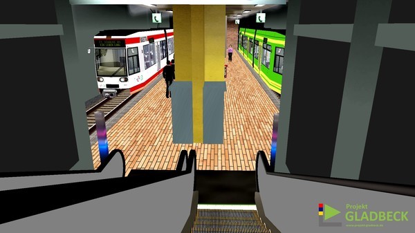 OMSI 2 Add-on Strassenbahn NF6D Essen/Gelsenkirchen Screenshot #3