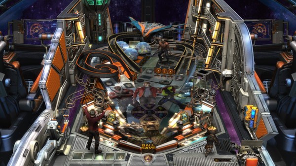 Pinball FX2 - Guardians of the Galaxy Table Screenshot #1