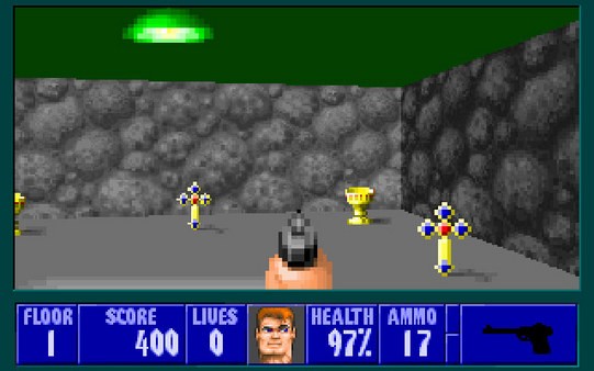 Wolfenstein 3D: Spear of Destiny Screenshot #1