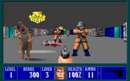 Wolfenstein 3D Screenshot #1