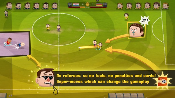 Kopanito All-Stars Soccer Screenshot #1