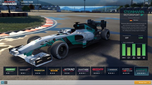 Motorsport Manager Screenshot #1