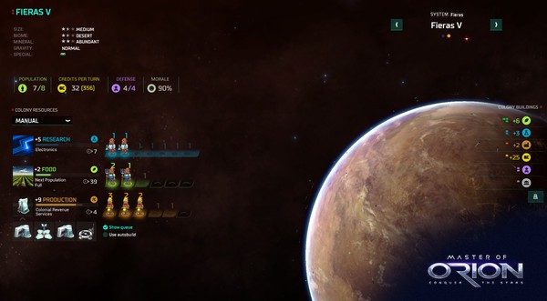 Master of Orion Screenshot #3