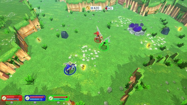 Questria: Rise of the Robot Skullfaces Screenshot #1