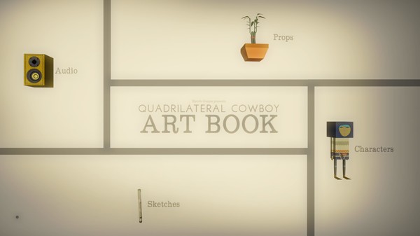 Quadrilateral Cowboy Art Book Screenshot #1