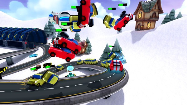 Evil Robot Traffic Jam HD Screenshot #2
