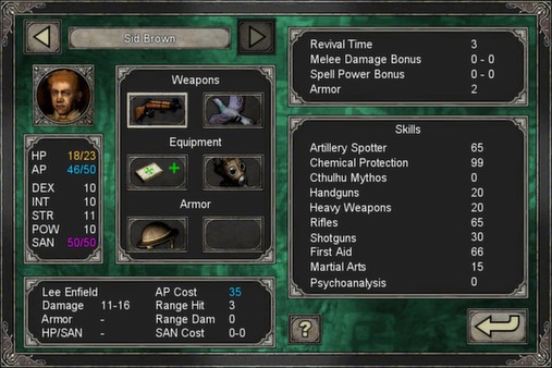 Call of Cthulhu: The Wasted Land Screenshot #2